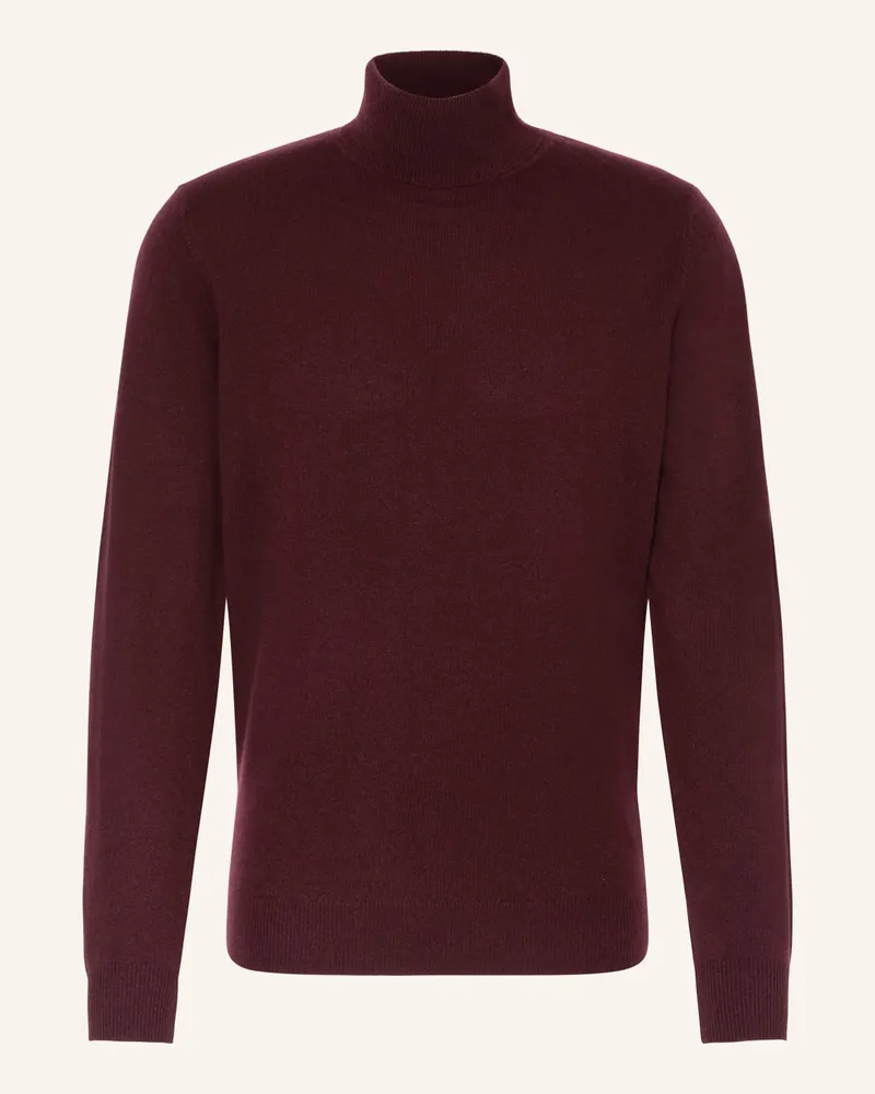 Strokesman's Rollkragenpullover aus Cashmere Rot