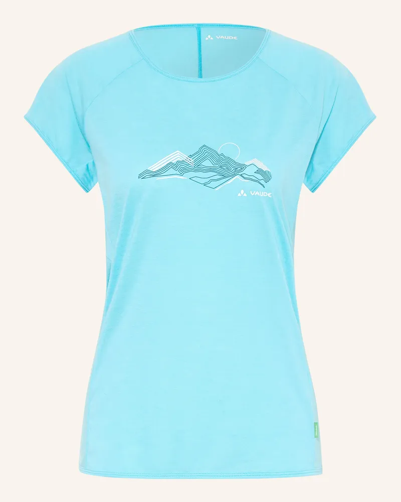Vaude T-Shirt Tekoa Ii blau Türkis