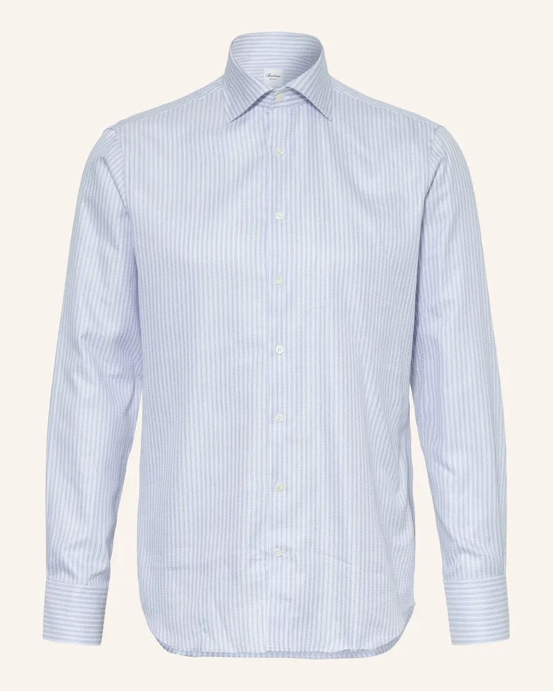 Stenströms Hemd Regular Fit blau Weiss