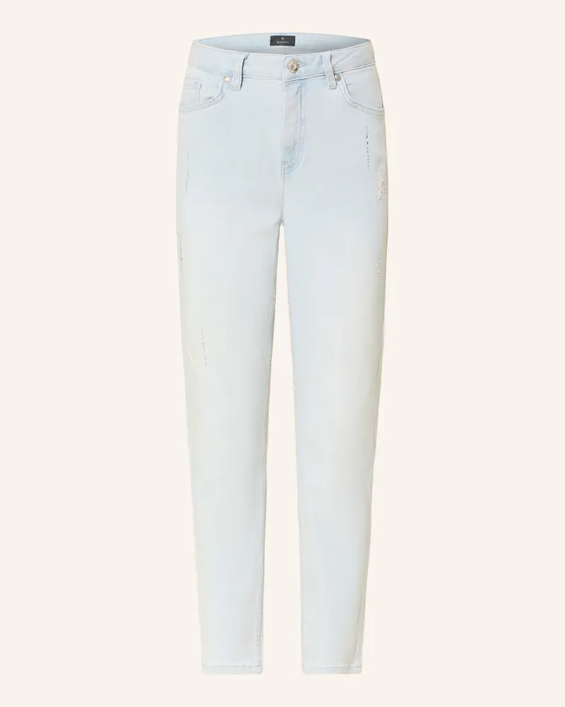 monari Cropped Jeans mit Schmucksteinen 752