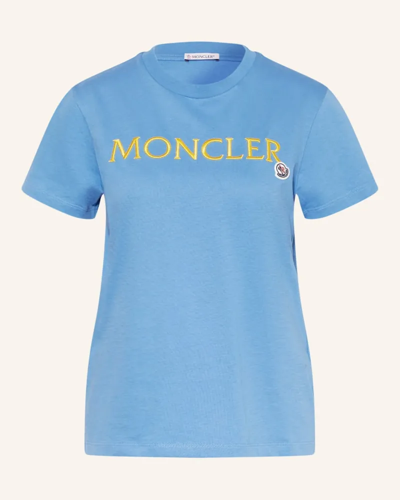 Moncler T-Shirt Blau