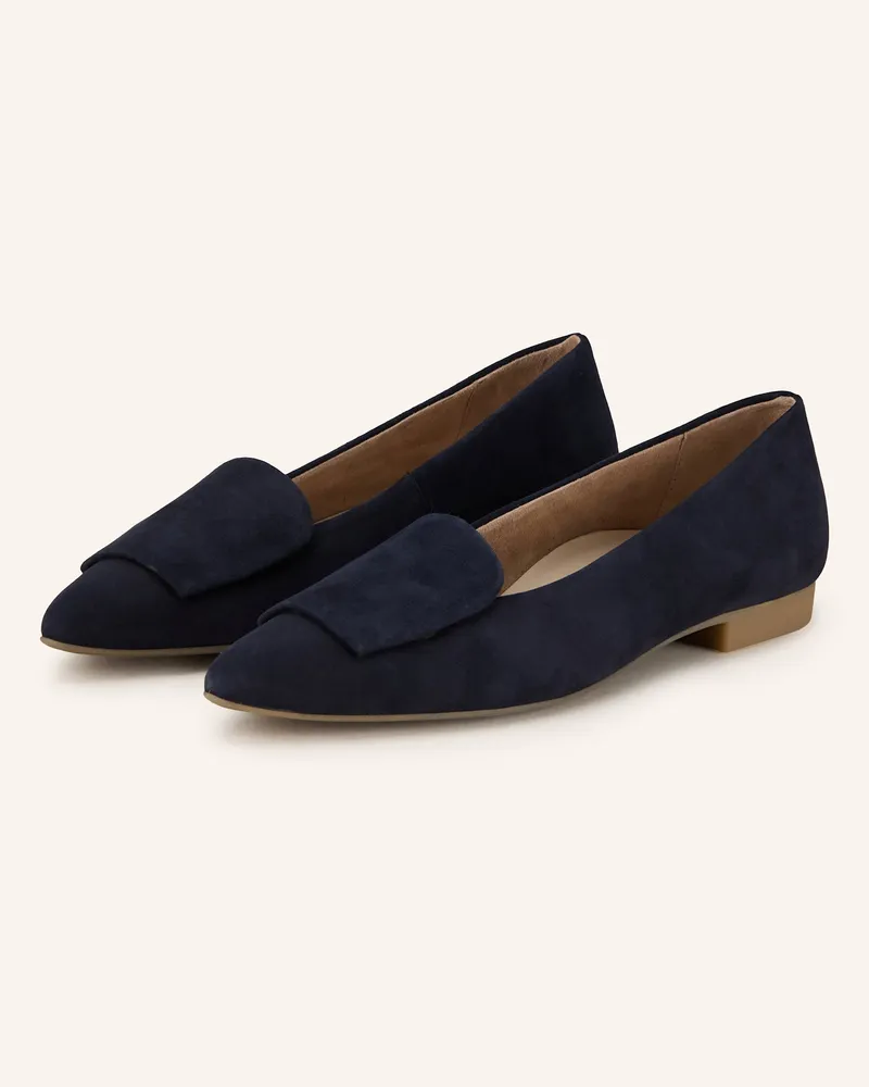 paul green Ballerinas blau Dunkelblau