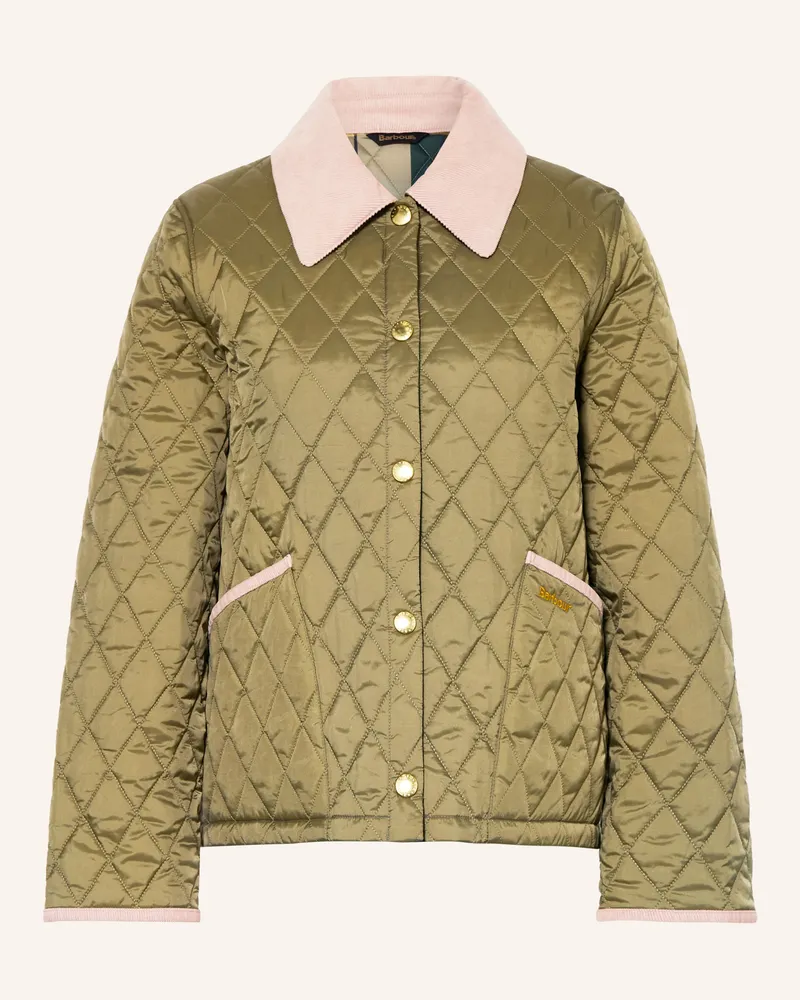 Barbour Steppjacke LIDDESDAL Oliv