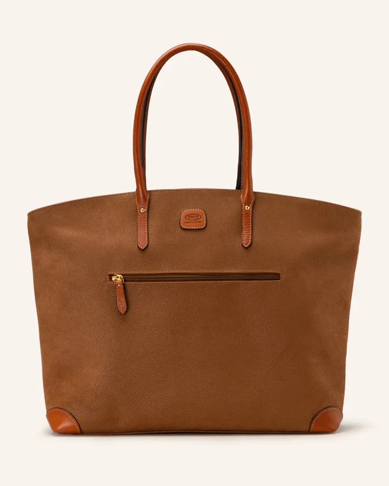 Bric's Shopper LIFE Camel
