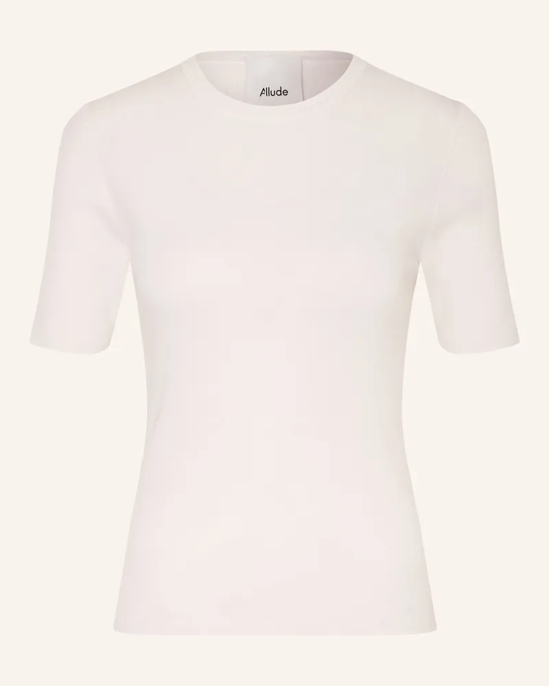 ALLUDE Strickshirt Hellgelb