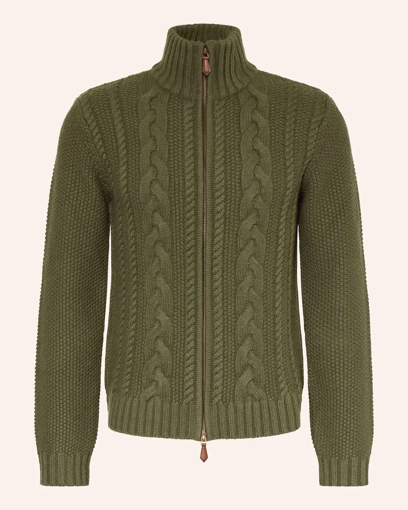 Habsburg Strickjacke Davide gruen Grün