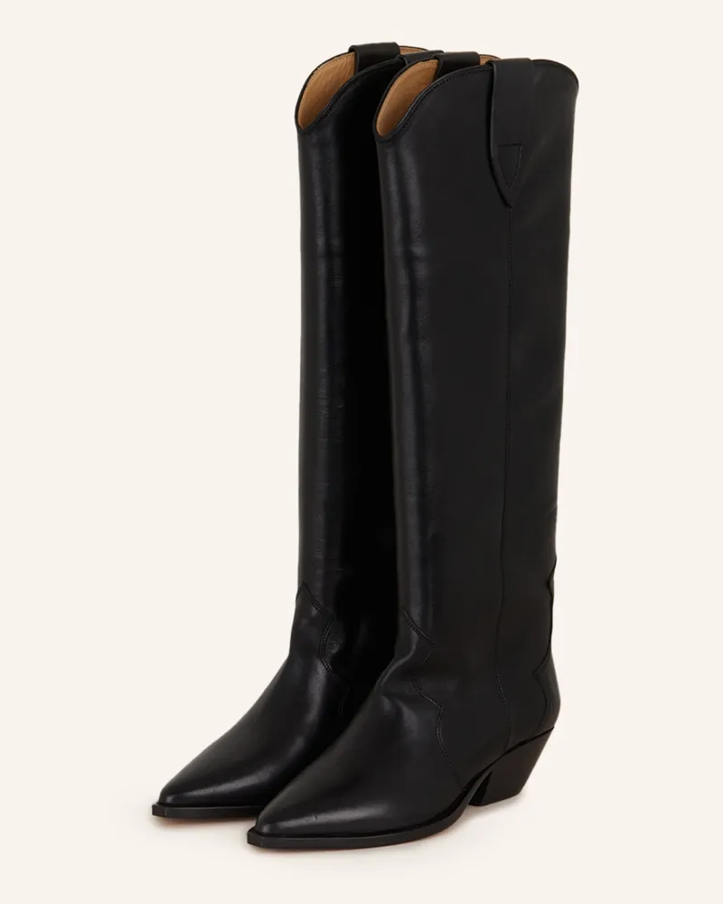 Isabel Marant Cowboy Boots Denvee schwarz Schwarz