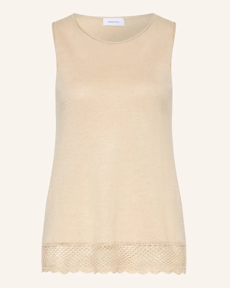 Darling Harbour Leinentop Sand