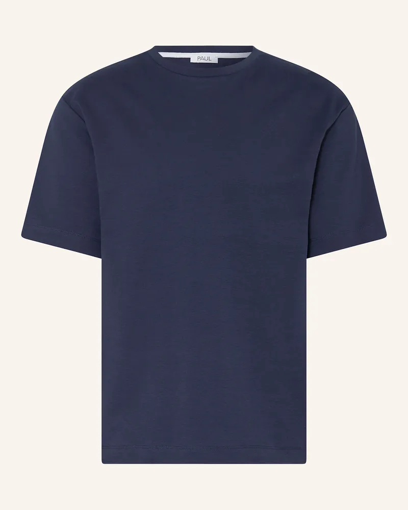 paul T-Shirt blau Dunkelblau