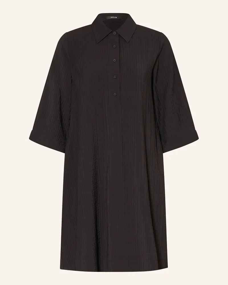OPUS Kleid WOMARA mit 3/4-Arm Schwarz