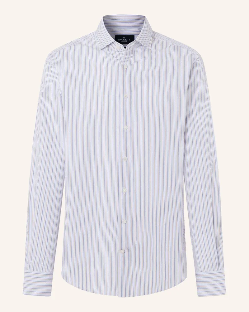 Hackett Freizeithemd Trio Color Stripe blau Blau