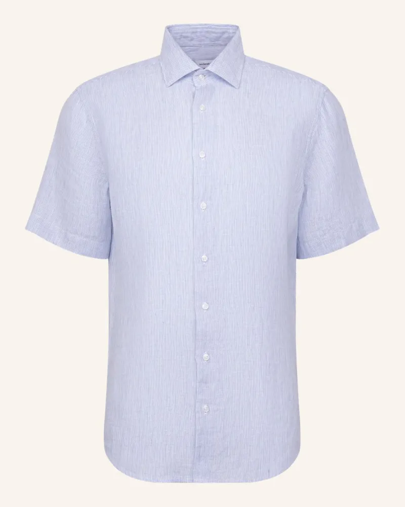 Seidensticker Leinenhemd Regular Fit blau Blau