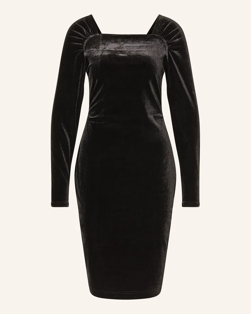InWear Samtkleid BRYNNIW Schwarz
