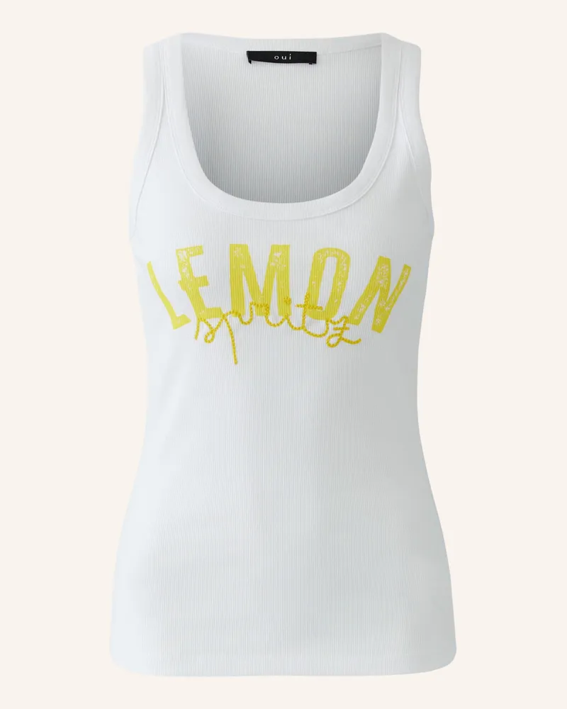 Oui  Top weiss Weiss