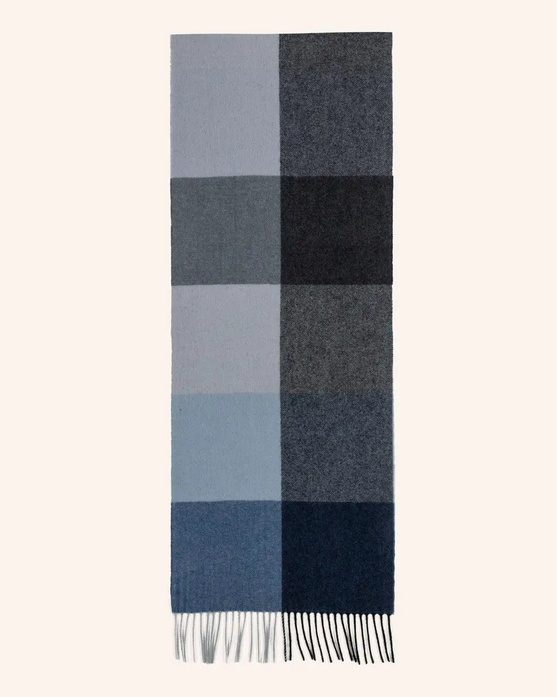 Roeckl Schal COLOURED SQUARES Blau