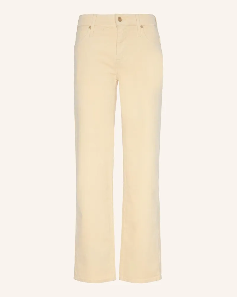 7 for all mankind Jeans Calie Straight Straight Fit weiss Weiss