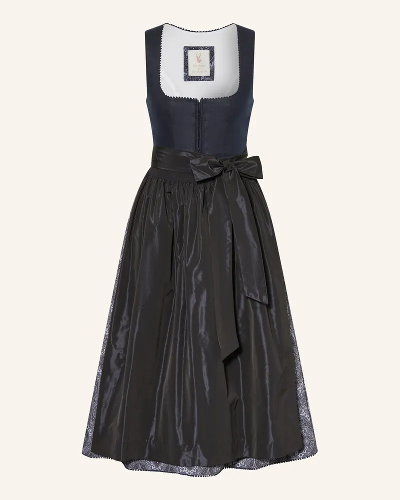 Johann & Johanna Dirndl blau Dunkelblau