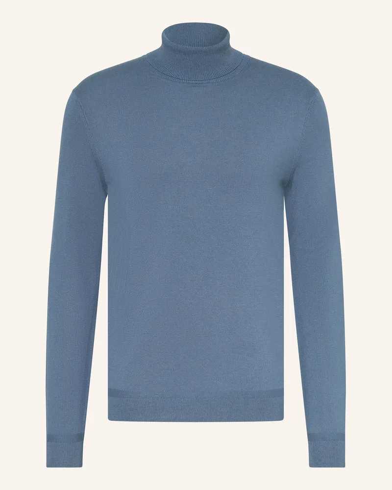 cinque Rollkragenpullover Cinick blau Blau