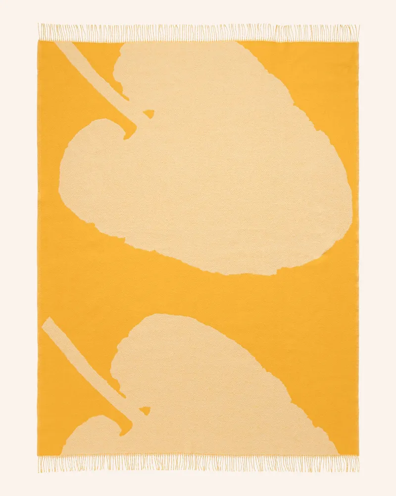 Marimekko Plaid Valkea orange Dunkelgelb