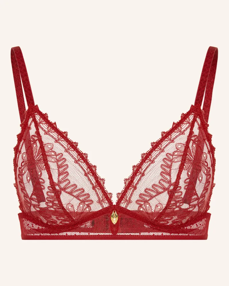 Aubade Triangel-Bh Mystery Of Love Mit Cut-Out rot Dunkelrot