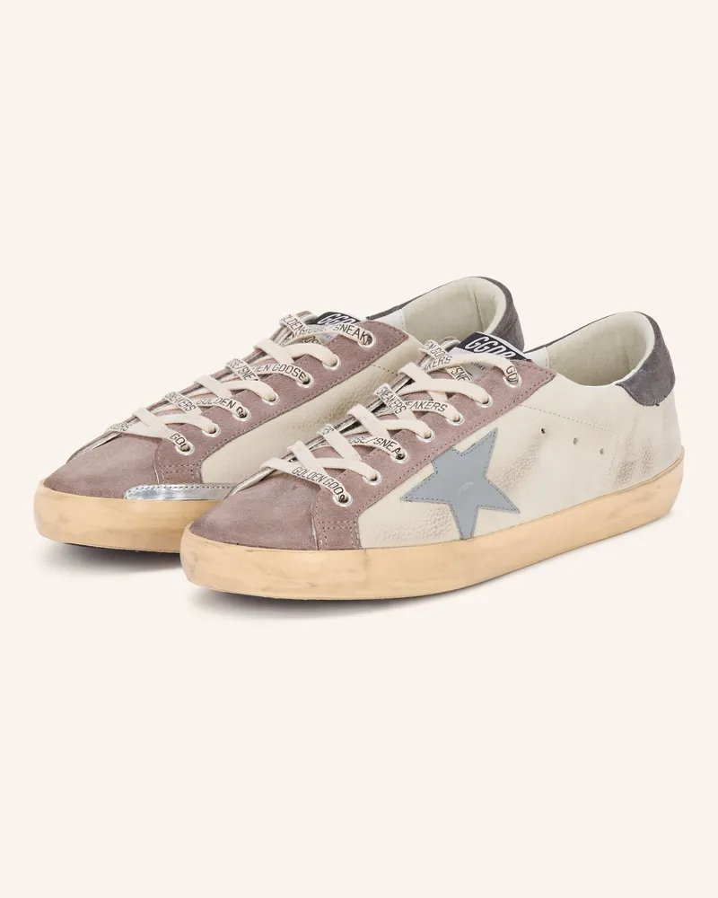 Golden Goose Sneaker Super-Star lila Hellgrau