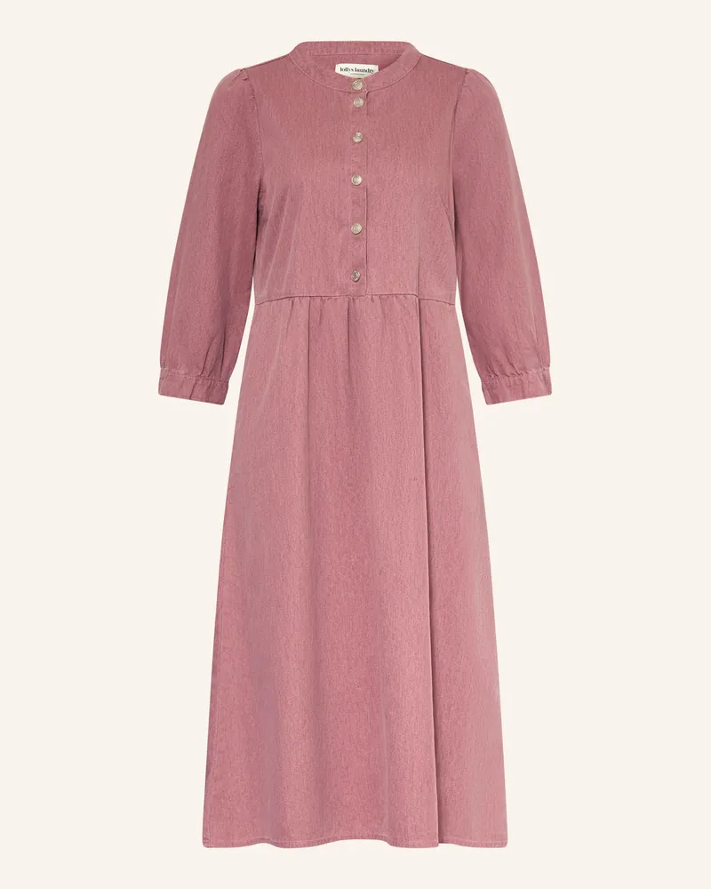Lollys Laundry Jeanskleid Oliviall lila Altrosa