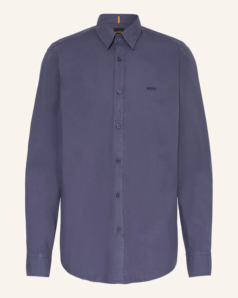 HUGO BOSS Hemd RELEGANT Regular Fit Dunkelblau