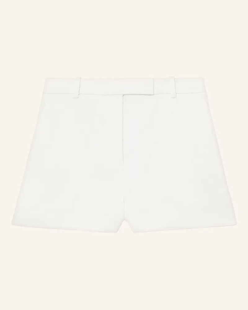 Reiss Shorts Mit Leinen weiss Weiss