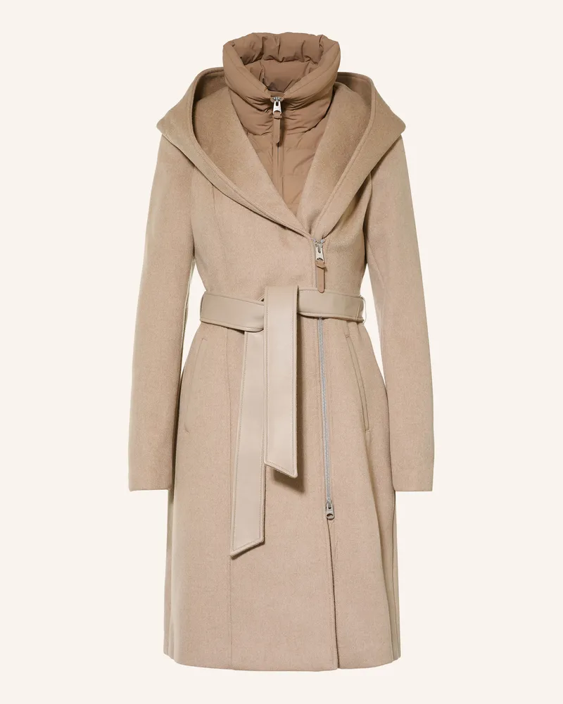 Mackage Wollmantel Shia-Slbz Mit Herausnehmbarer Blende beige Taupe