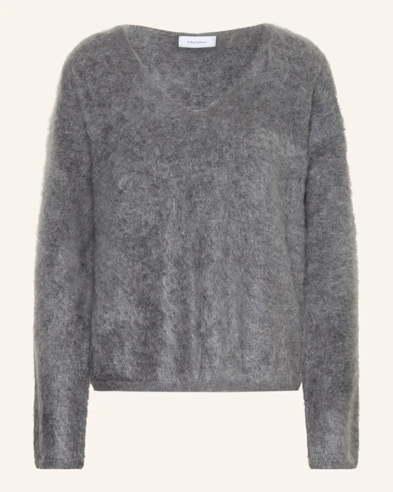Darling Harbour Cashmere-Pullover grau Dark