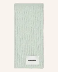 Jil Sander Mohair-Schal Gruen