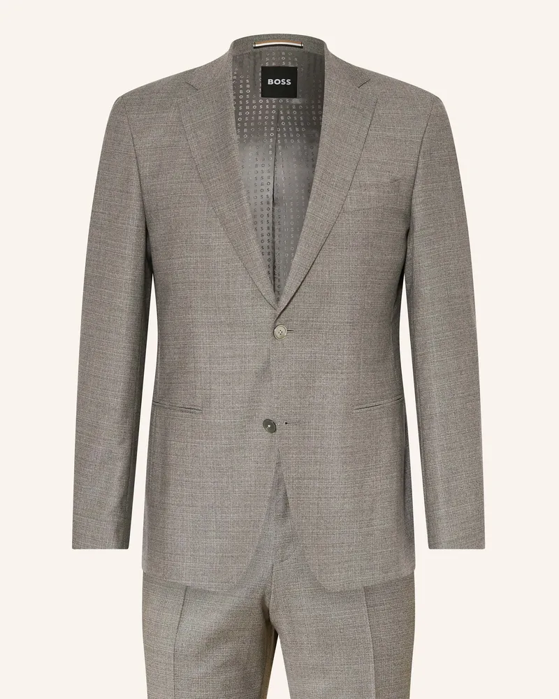 HUGO BOSS Anzug HUGE Slim Fit Beige