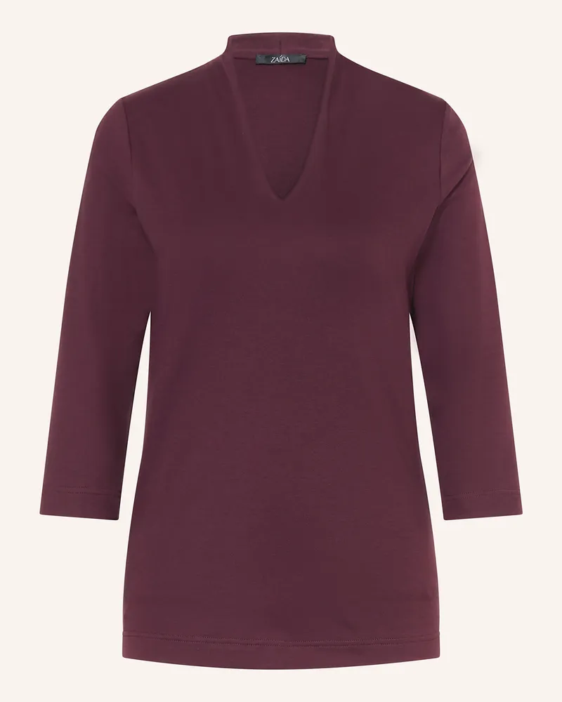 ZAíDA T-Shirt Mit 3/4-Arm rot Dunkelrot