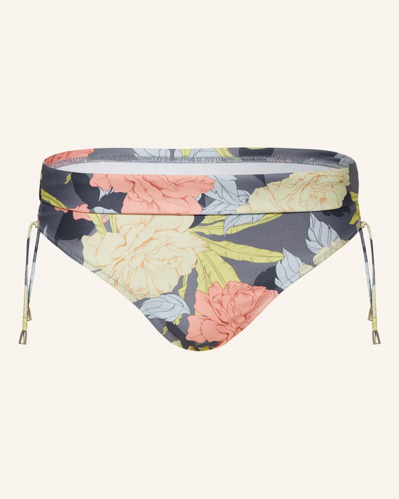 Lidea Basic-Bikini-Hose FLOWER NOSTALGIA Grau