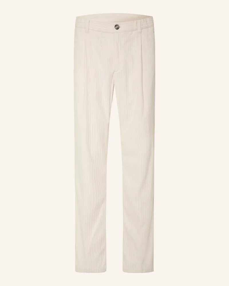 Herno Cordchino Regular Fit weiss Creme
