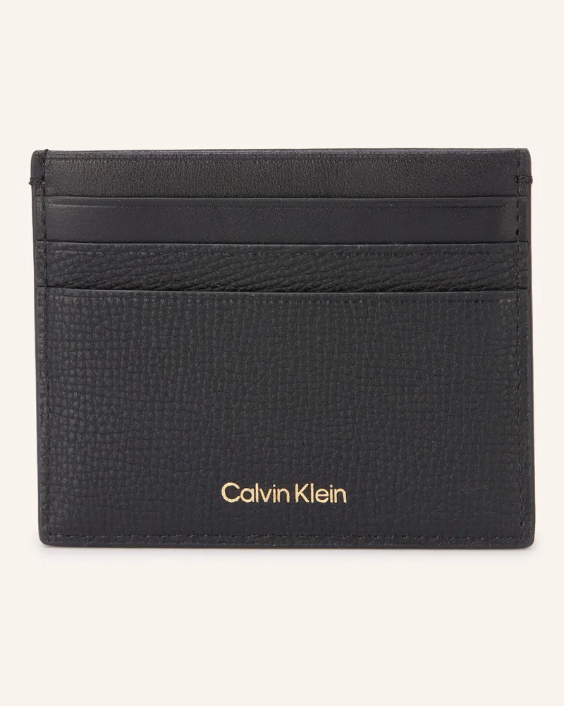 Calvin Klein Kartenetui schwarz Schwarz