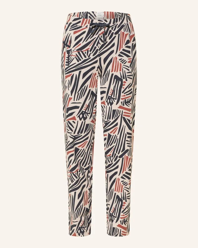 Schiesser Schlafhose MIX+RELAX Hellgrau