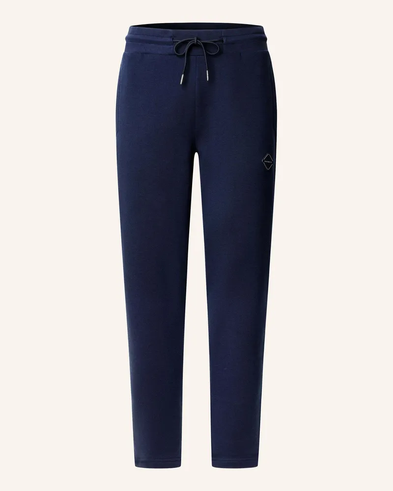Hackett Jogginghose Hs Luxe Lounge Jgr blau Dunkelblau