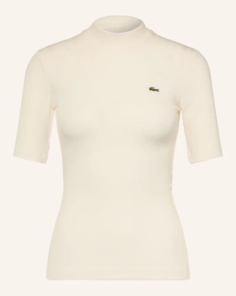 Lacoste Strickshirt weiss Weiss
