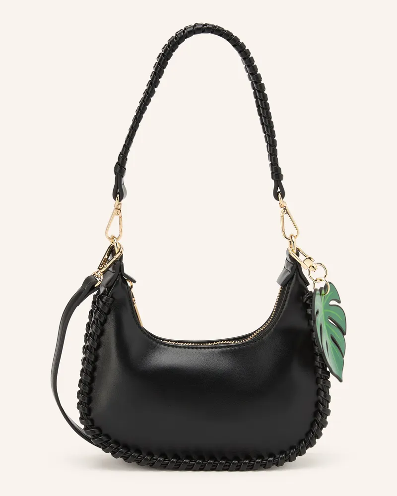 SEIDENFELT Clutch schwarz Schwarz