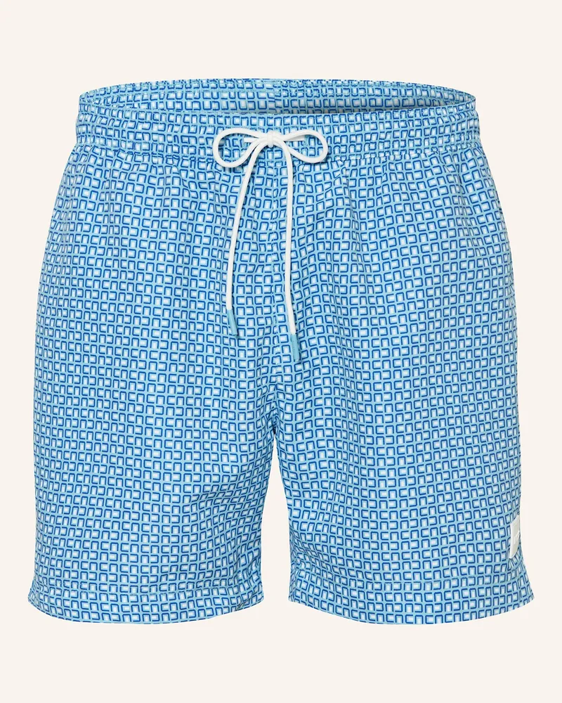 HUGO BOSS Badeshorts VIBE Hellblau