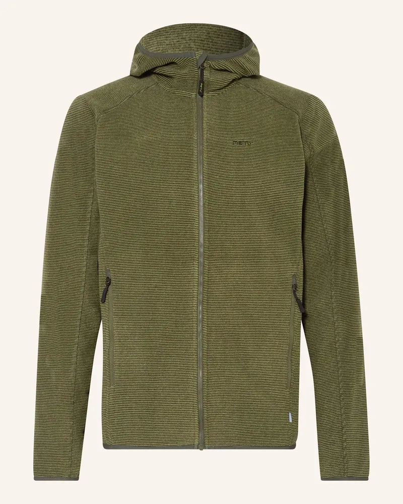 me°ru' Fleecejacke ESTREMOZ Dunkelgrün