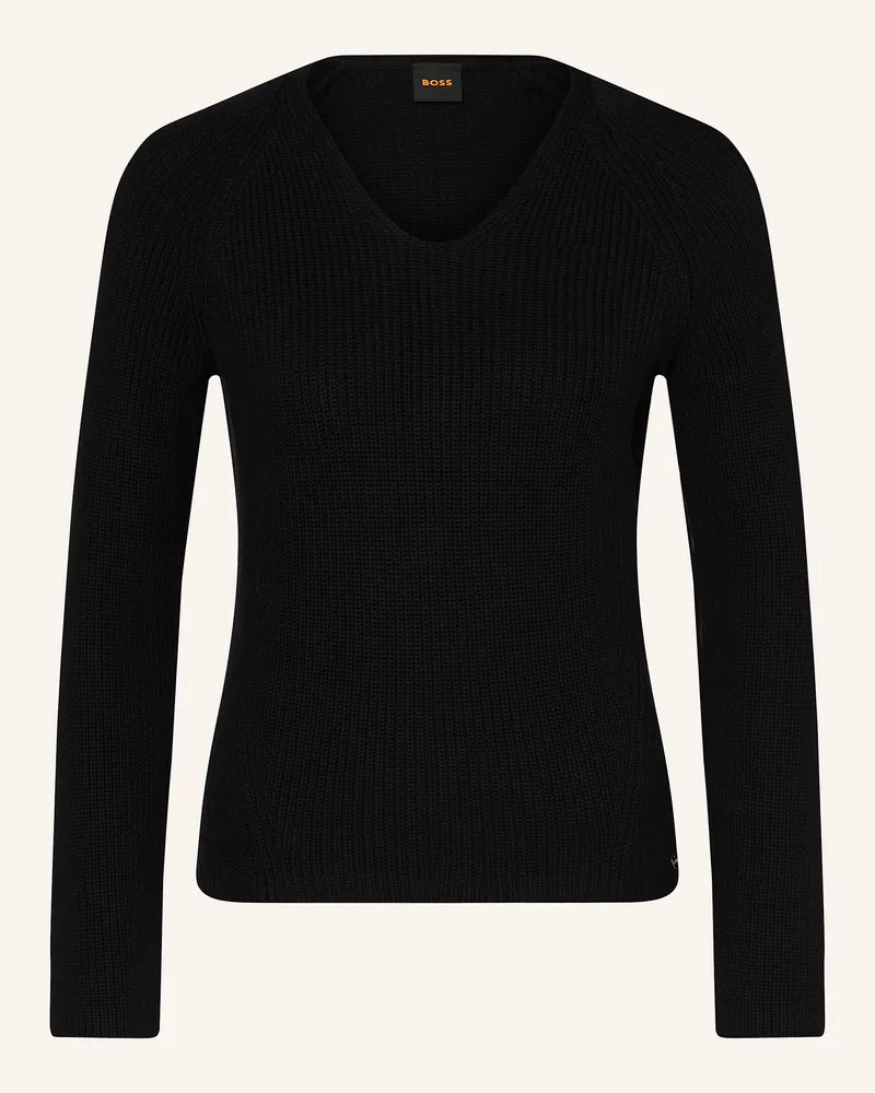 HUGO BOSS Pullover FARDIN Schwarz