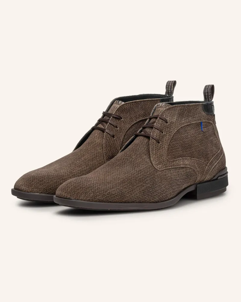 Floris van Bommel Stiefel De Hakker 01 gruen Dunkelgrün