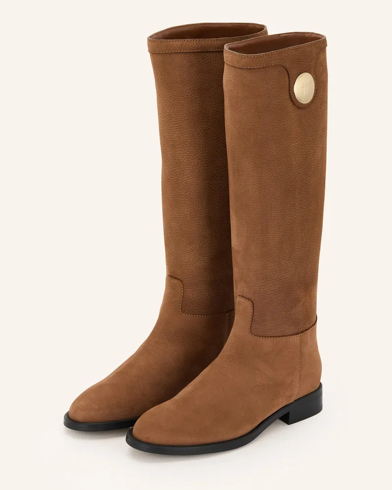 Giuseppe Zanotti Stiefel GIANFRANCO Braun