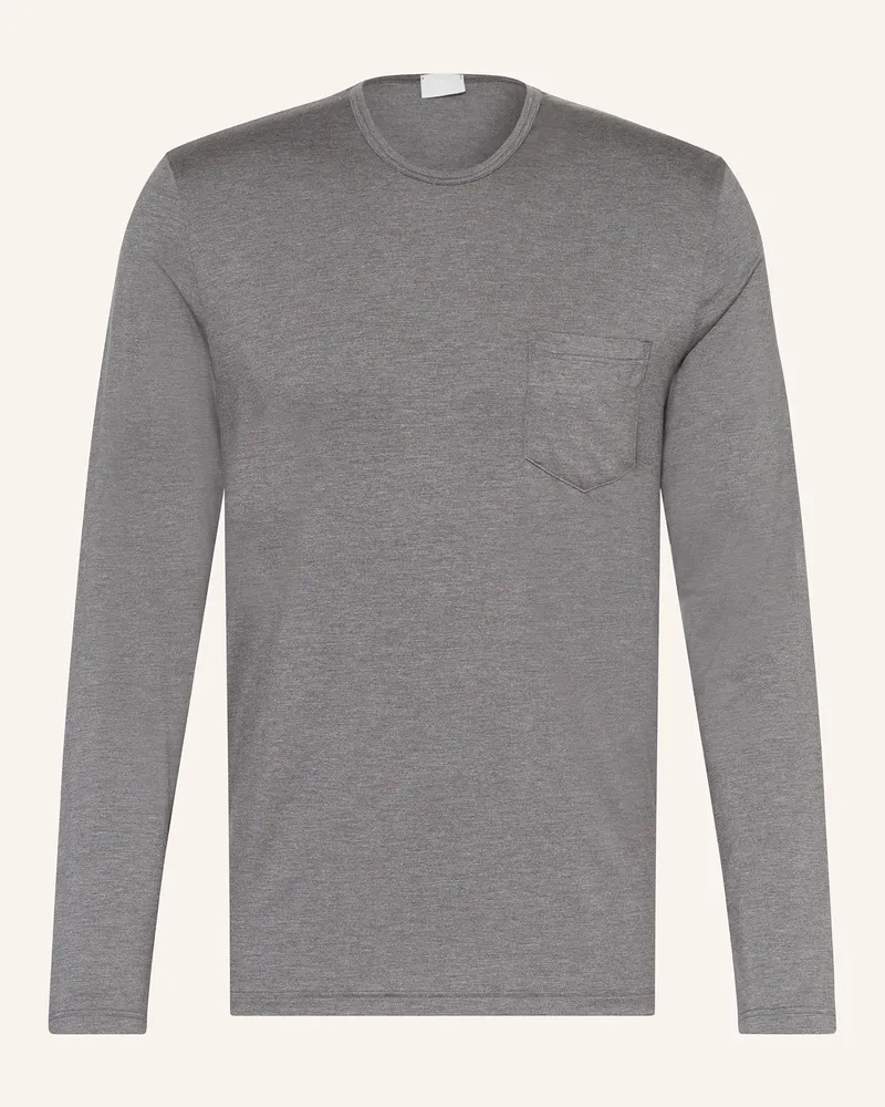 Mey Lounge-Shirt Serie Jefferson grau Grau