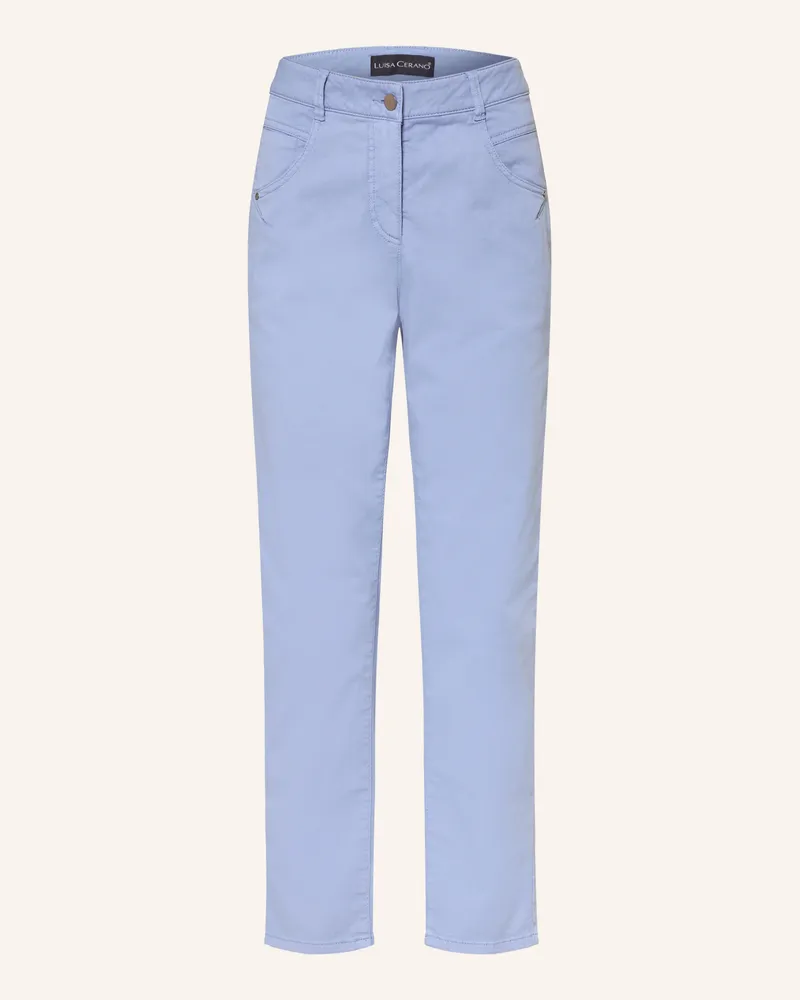Luisa Cerano Hose blau Blaugrau