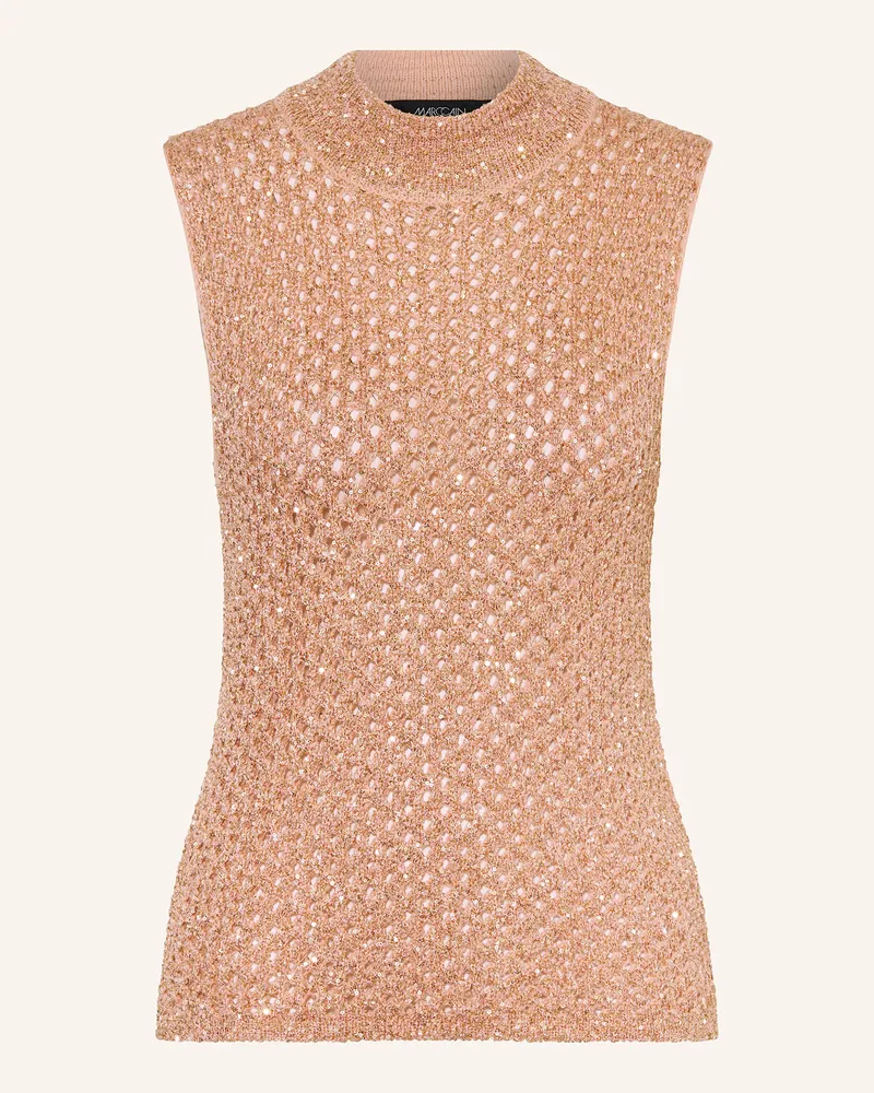 Marc Cain Stricktop mit Pailletten 217