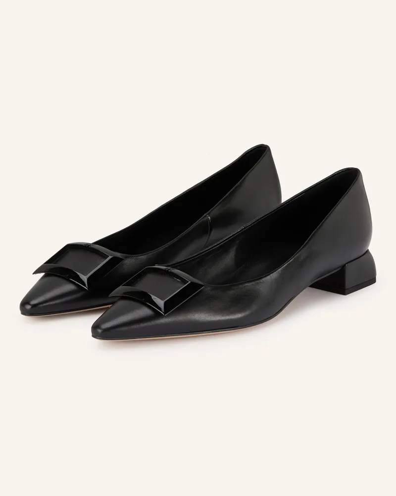 Högl Ballerinas schwarz Schwarz