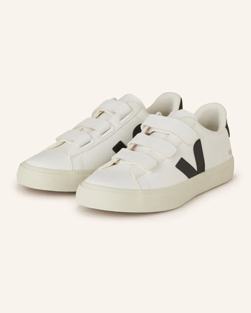 VEJA Sneaker RECIFE - WEISS/ SCHWARZ Weiss